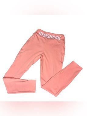NWT Gymshark Peach Full-Length Leggings with Side Pockets Women’s Large
